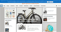 Desktop Screenshot of elektrabikes.nl